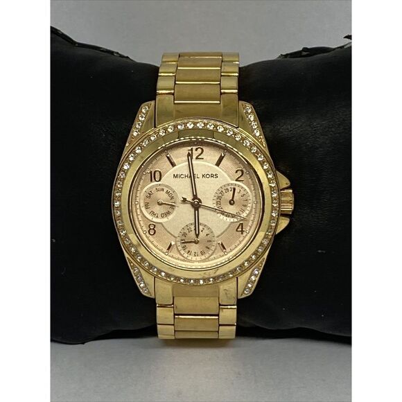 Michael Kors Blair MK5613 Women's Stainless Steel Analog Dial Quartz Watch VK406 - Picture 1 of 12